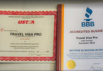 Travel Visa Pro BBB approved