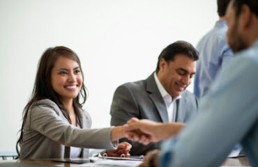 Business people in meeting